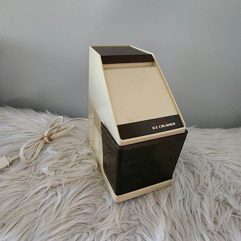 Rival ice crusher vintage on off switch
